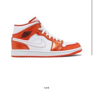 Air Jordan 1 Mid Electro Orange
